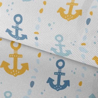 Cartoon Anchor Waterproof Oxford