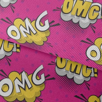 My God Explosion Warning Waterproof Oxford
