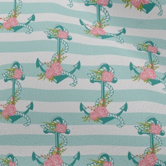 Rose Flower Anchor Chiffon