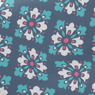 Radial Diamond Tiles Twill