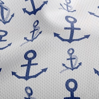 Premium Anchor Chain Athletic Mesh Flat Back