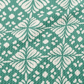 Nostalgic Floor Tiles Birdseye Piqué