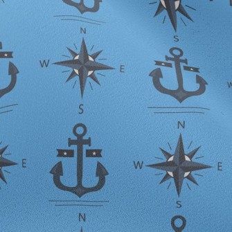 Anchor Compass Chiffon