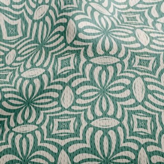 Various Variations Of Tiles Athletic Mesh Flat Back