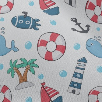 Summer Ocean Style Chiffon