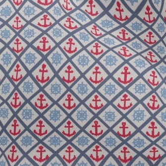 Diamond Staggered Anchor Chiffon