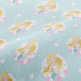 Beautiful And Elegant Mermaid  Performance Linen