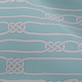 Staggered Straight Rope Knot Chiffon