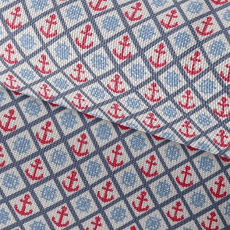 Diamond Staggered Anchor Waterproof Oxford