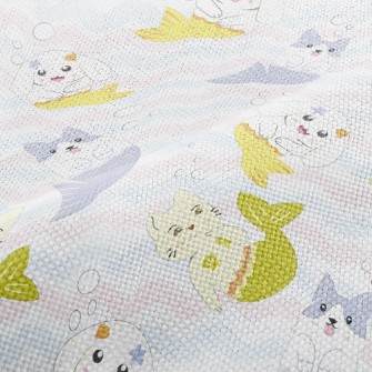 Wavy Mermaid Cat And Dog Performance Linen