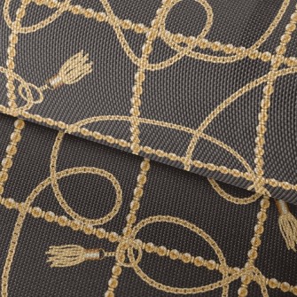 Gold Beaded Chain Waterproof Oxford