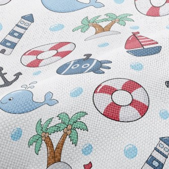 Summer Ocean Style Performance Linen