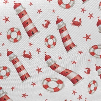Lighthouse Crab Swim Ring Twill