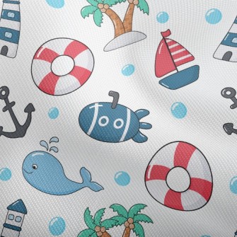 Summer Ocean Style Dobby