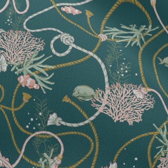 Clownfish Coral Reef Chiffon