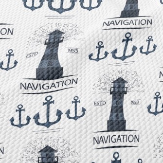 Navigation Lighthouse Birdseye Piqué