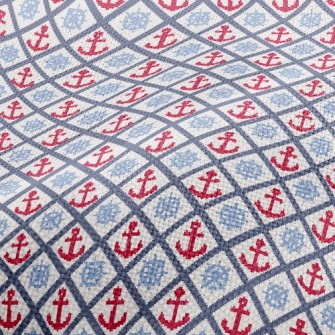 Diamond Staggered Anchor Performance Linen