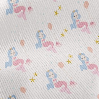 Mermaid Princess Octopus Ballo Standard Corduroy