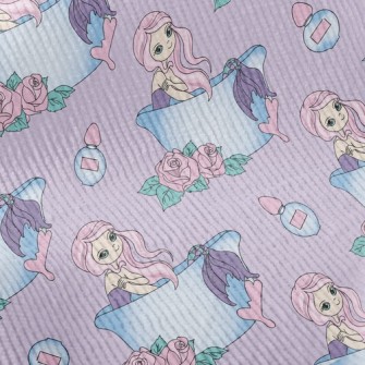Beautiful Mermaid Takes A Bath Standard Corduroy