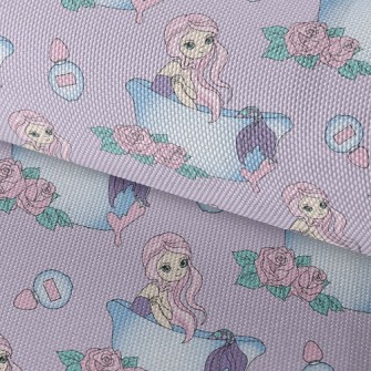 Beautiful Mermaid Takes A Bath Waterproof Oxford