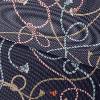 Striped Braided Rope Waterproof Oxford