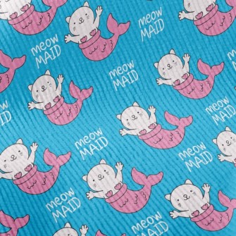 Funny Mermaid Cat Standard Corduroy