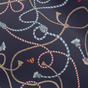 Striped Braided Rope Chiffon