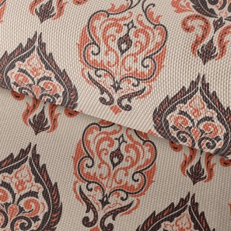 Flame Totem Tile Waterproof Oxford