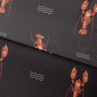 Wave Swimming Lobster Waterproof Oxford