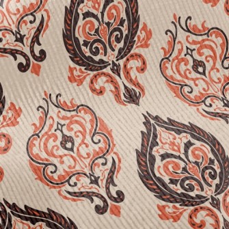 Flame Totem Tile Standard Corduroy