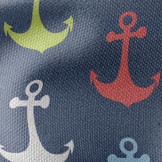 Bright Three-color Anchor Waterproof Canvas