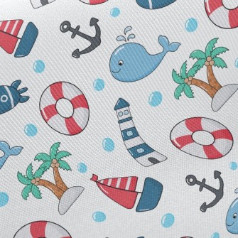 Summer Ocean Style Twill