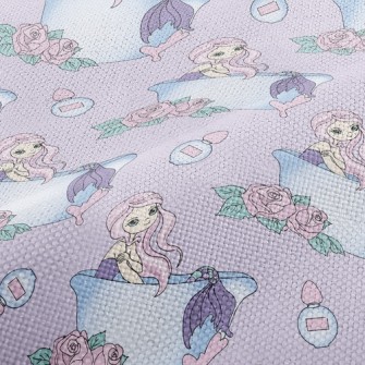 Beautiful Mermaid Takes A Bath Performance Linen