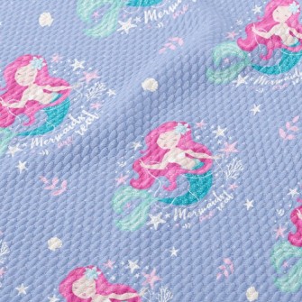 Star Dream Mermaid Birdseye Piqué