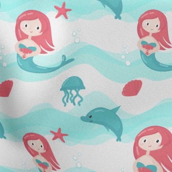 The Little Mermaid And The Dol Stretch Ponte