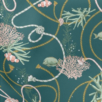 Clownfish Coral Reef Stretch Ponte