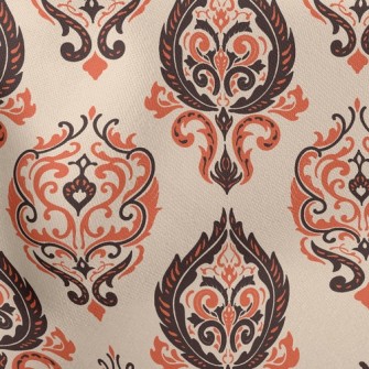 Flame Totem Tile Stretch Ponte