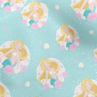 Beautiful And Elegant Mermaid  Micro Fleece