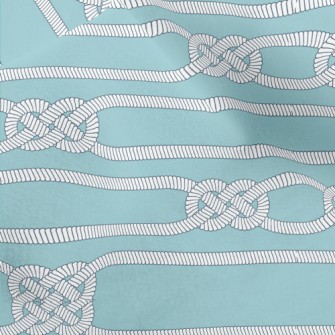 Staggered Straight Rope Knot Micro Fleece