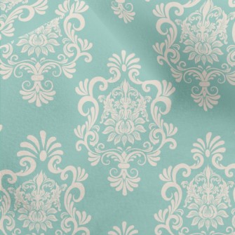 Baroque Style Tiles Micro Fleece