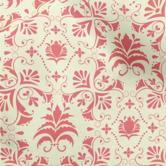 Royal Ornate Pattern Micro Fleece