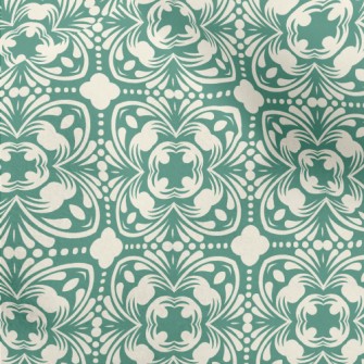 Retro Pattern Tiles Micro Fleece