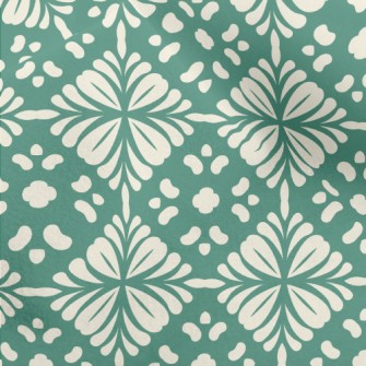Nostalgic Floor Tiles Micro Fleece