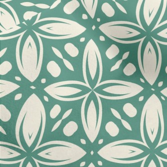 Four Leaf Tiles Micro Fleece