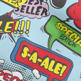 Sales Related English Words Micro Fleece
