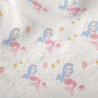 Mermaid Princess Octopus Ballo Minky