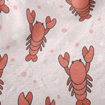 Cartoon Lobster Minky