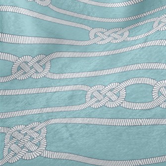 Staggered Straight Rope Knot Minky
