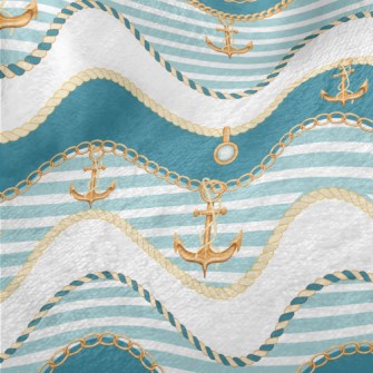 Premium Gold Anchor Chain Minky