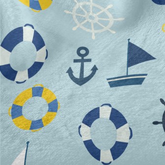 Sailboat Lifebuoy Minky